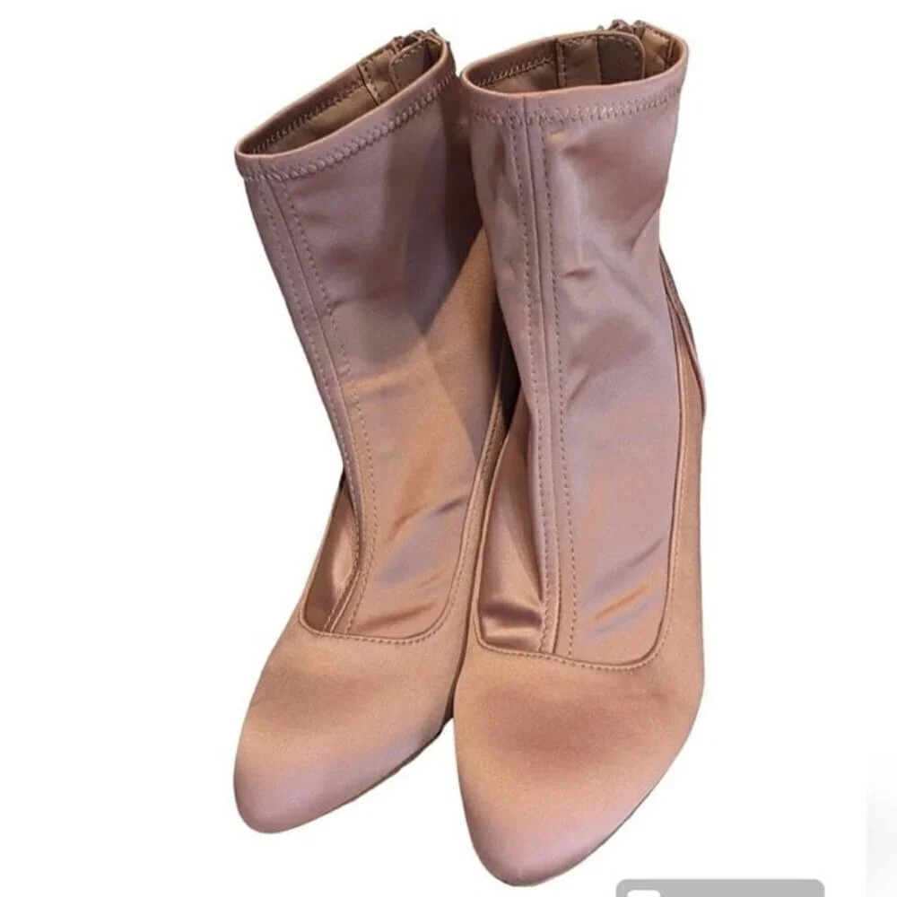 Nine West beautiful peach booties - Picture 4 of 8